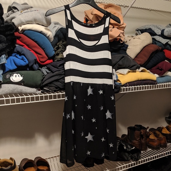 ModCloth Stars and Stripes skater dress - Picture 1 of 4